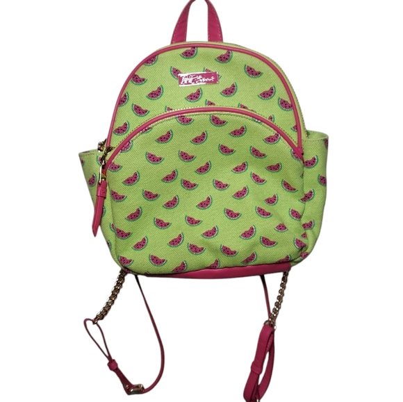 Betsey Johnson Handbags - Betsey Johnson Forbidden Fruit WATERMELON Backpack